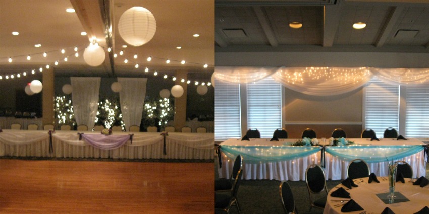  wedding decor Choose from these premade backdrops and canopies